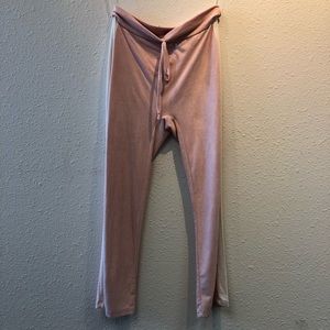 Suede Long Comfty Pants